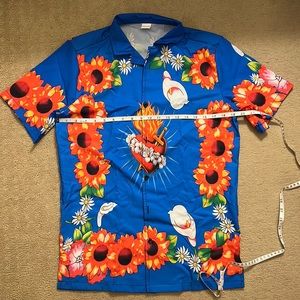 Men’s bleeding heart Romeo shirt.